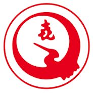 鶴喜そば製菓株式会社の企業ロゴ