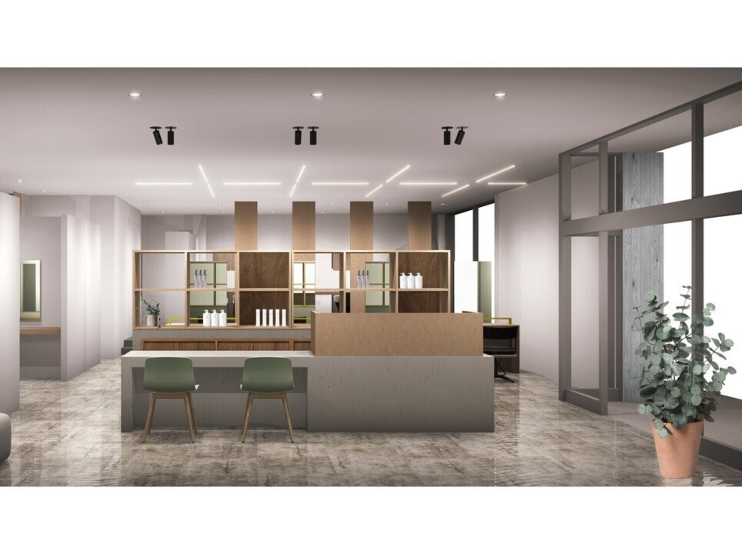 事業所 eclat hair's BEAU group