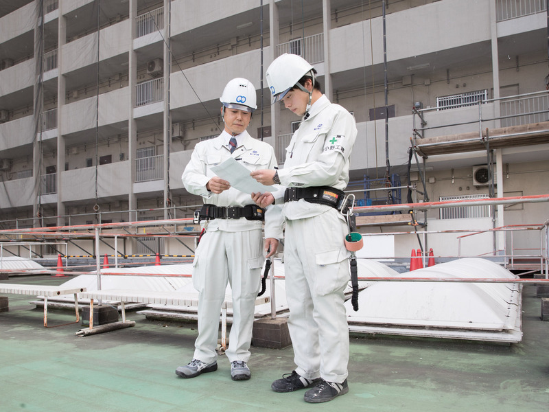 マンション修繕の現場監督 施工管理 の求人 大阪府の住宅建築業 新築 リフォーム 就職なら株式会社小野工建