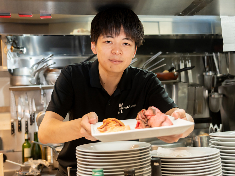 オステリアラウロ・かつら（株式会社PIUMORE/イタリアン・和食）の求める人物像
