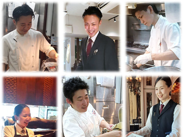 銀座シェ・トモの求める人物像