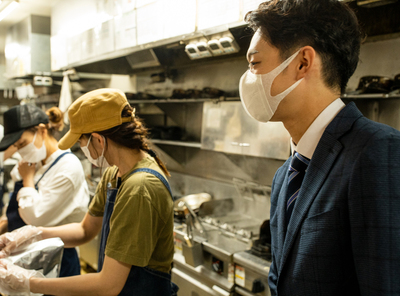 1年目から本格的に料理ができる
