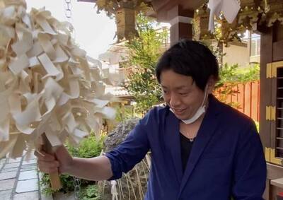 定休日に鰻の神社に行ってきました。