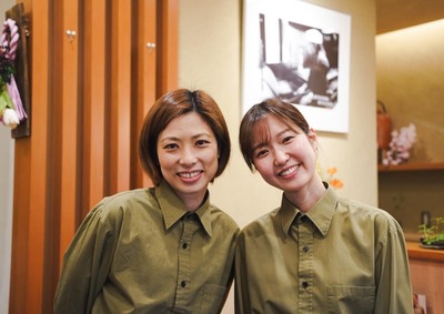 女性スタッフ8割