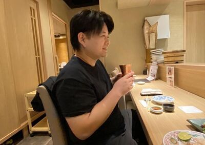 カウンターの仕事を観る