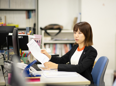 メリハリをつけて自分のペースで仕事ができます