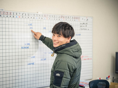 達成感でいっぱいになった現場