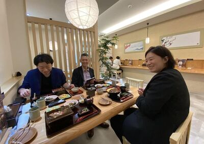 今日はお出かけ試食会