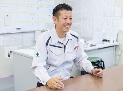 部長としていくつもの現場を駆け回る