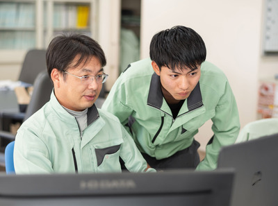 シールド工事の現場見学が入社の決め手に!
