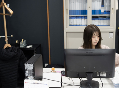 現場を支える事務職ほのちゃん!